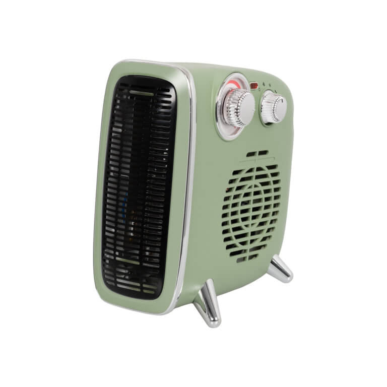BioGreen ventilatorkachel Palma Twin met handmatige thermostaat - tot 12m² Zorgt voor de perfecte temperatuur & luchtcirculatie in je serre