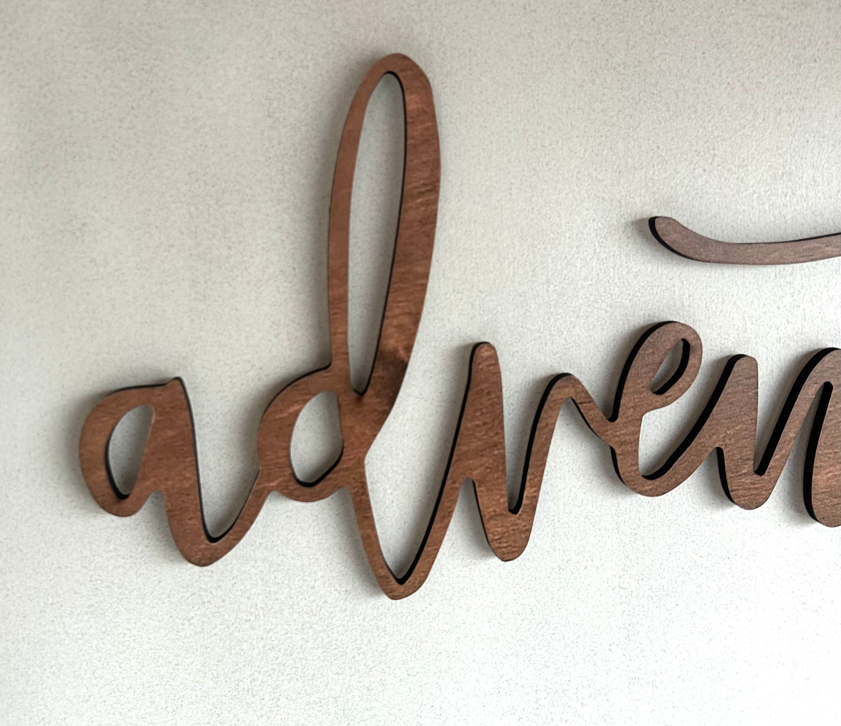 Wanddecoratie "Adventure"