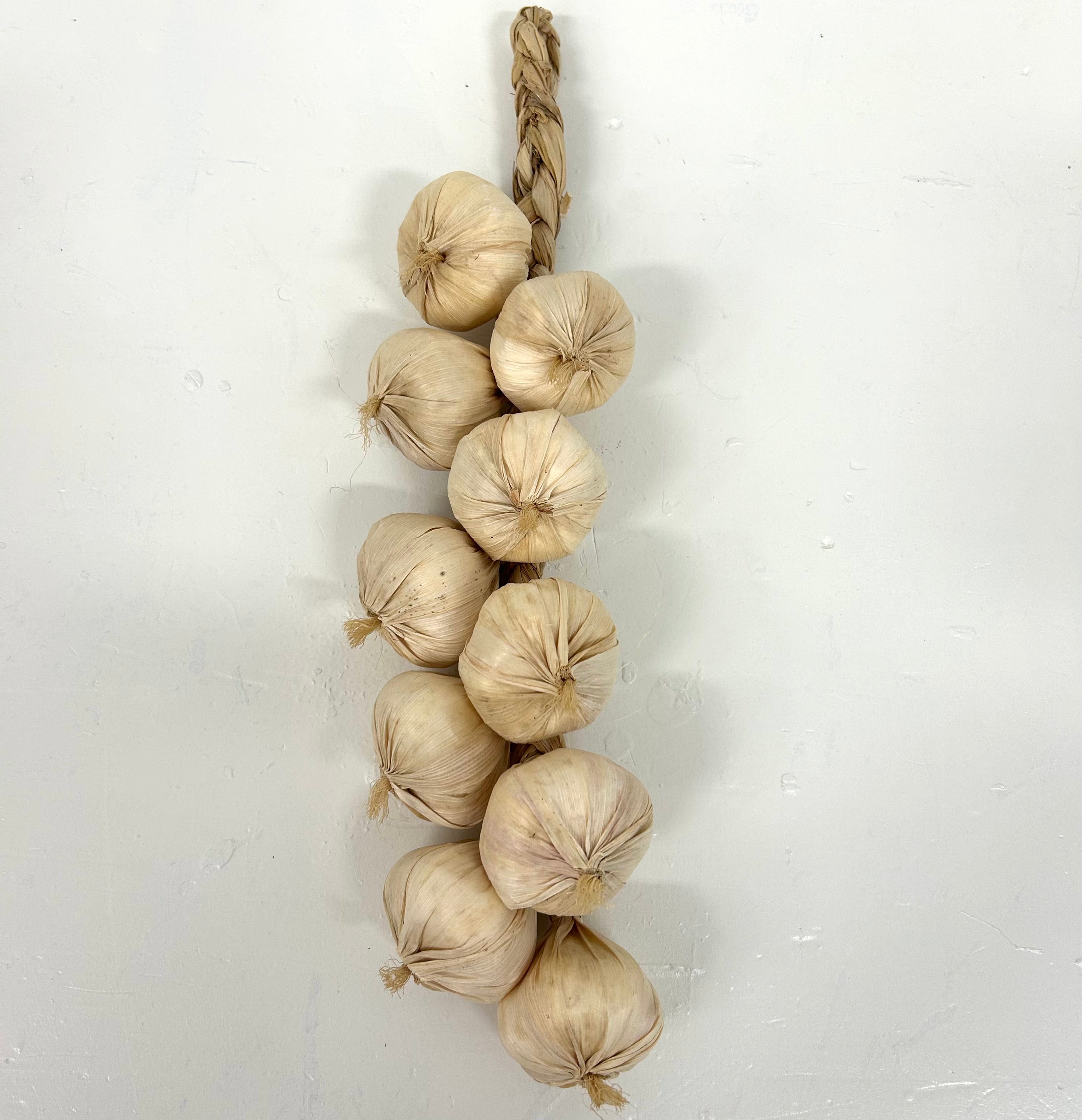 Decoratieve knoflook streng