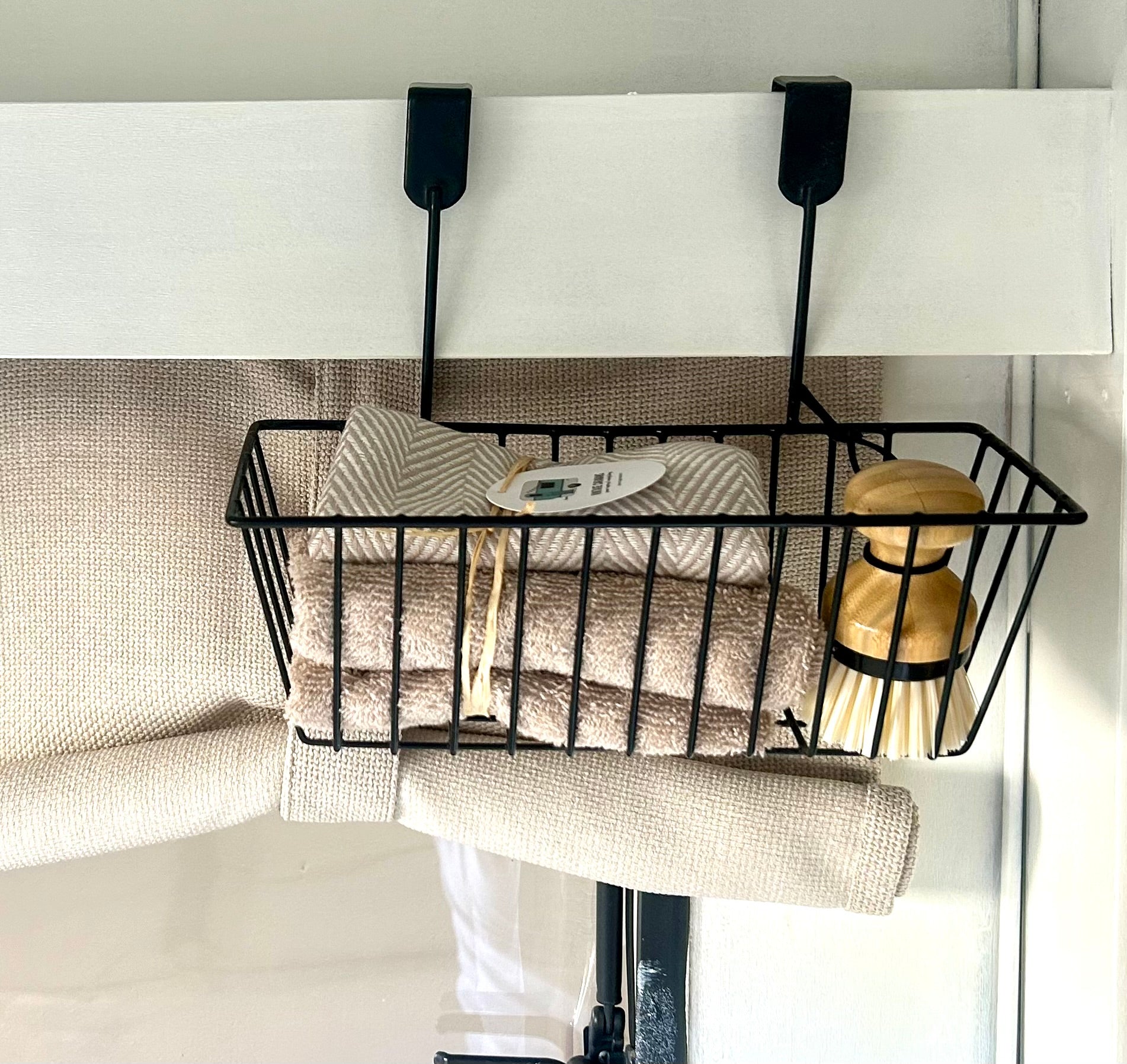 Metalen hangmand zwart