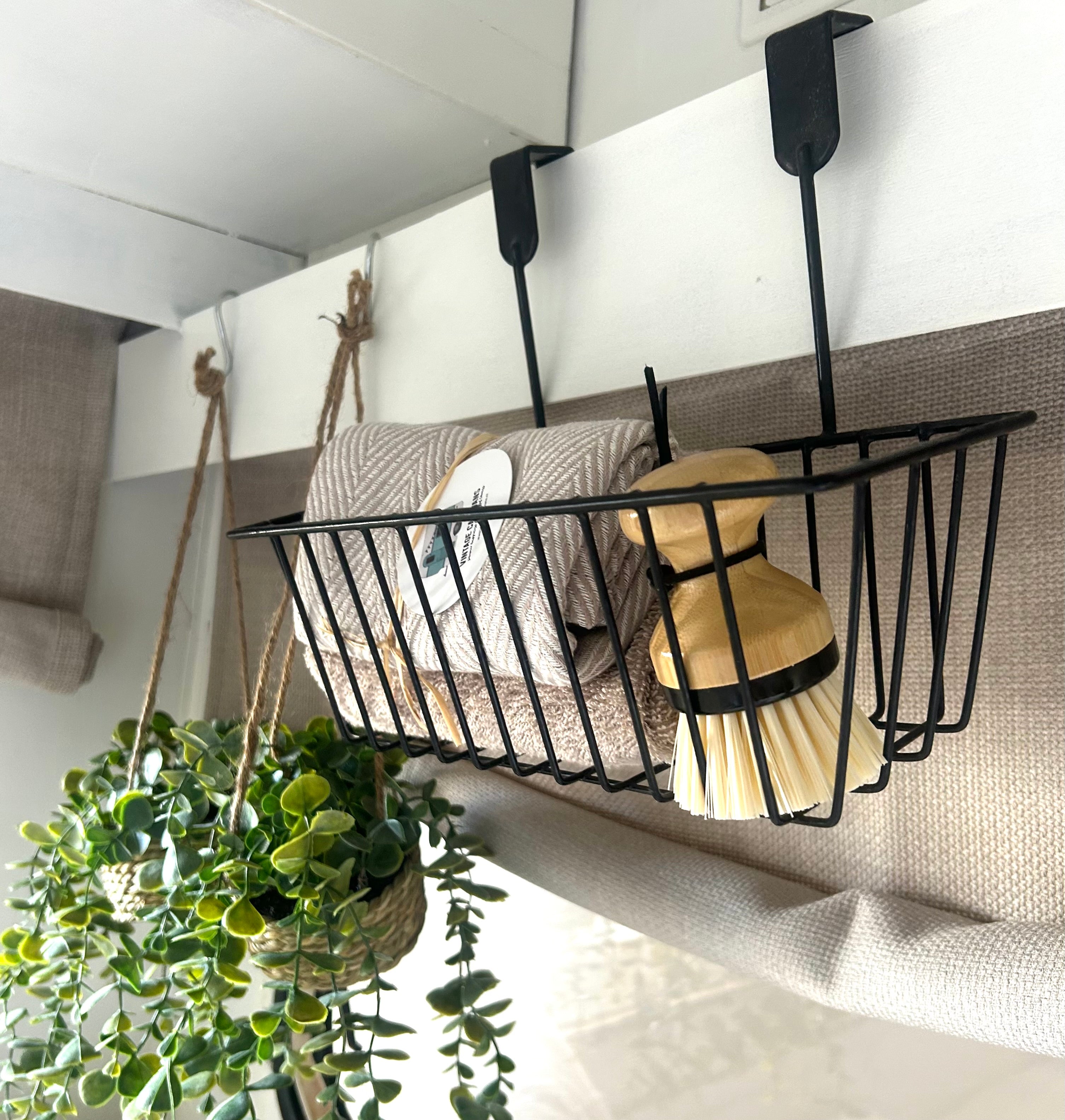 Metalen hangmand zwart