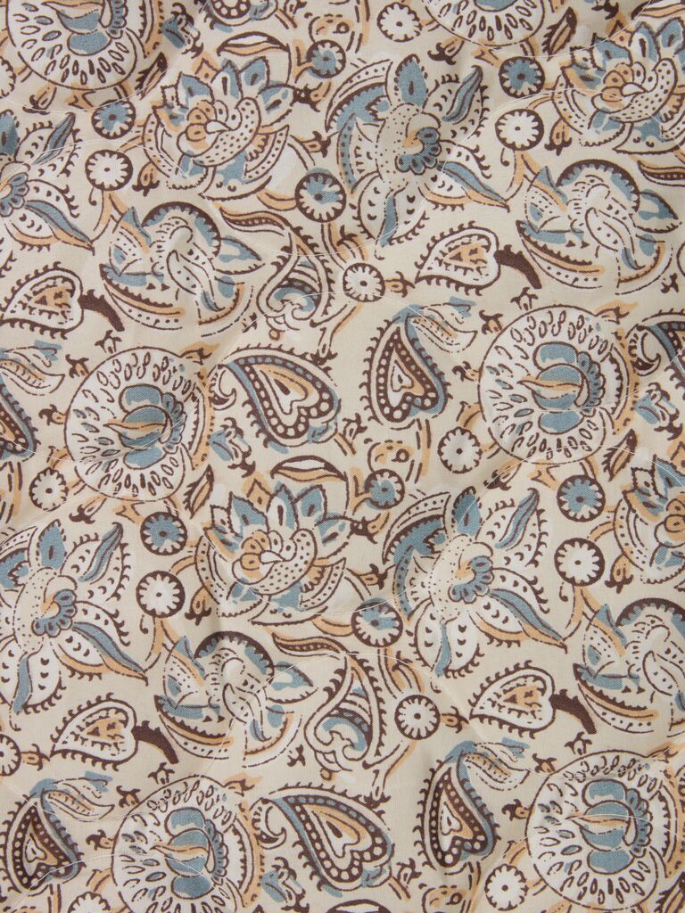 Gewatteerde plaid Paisley