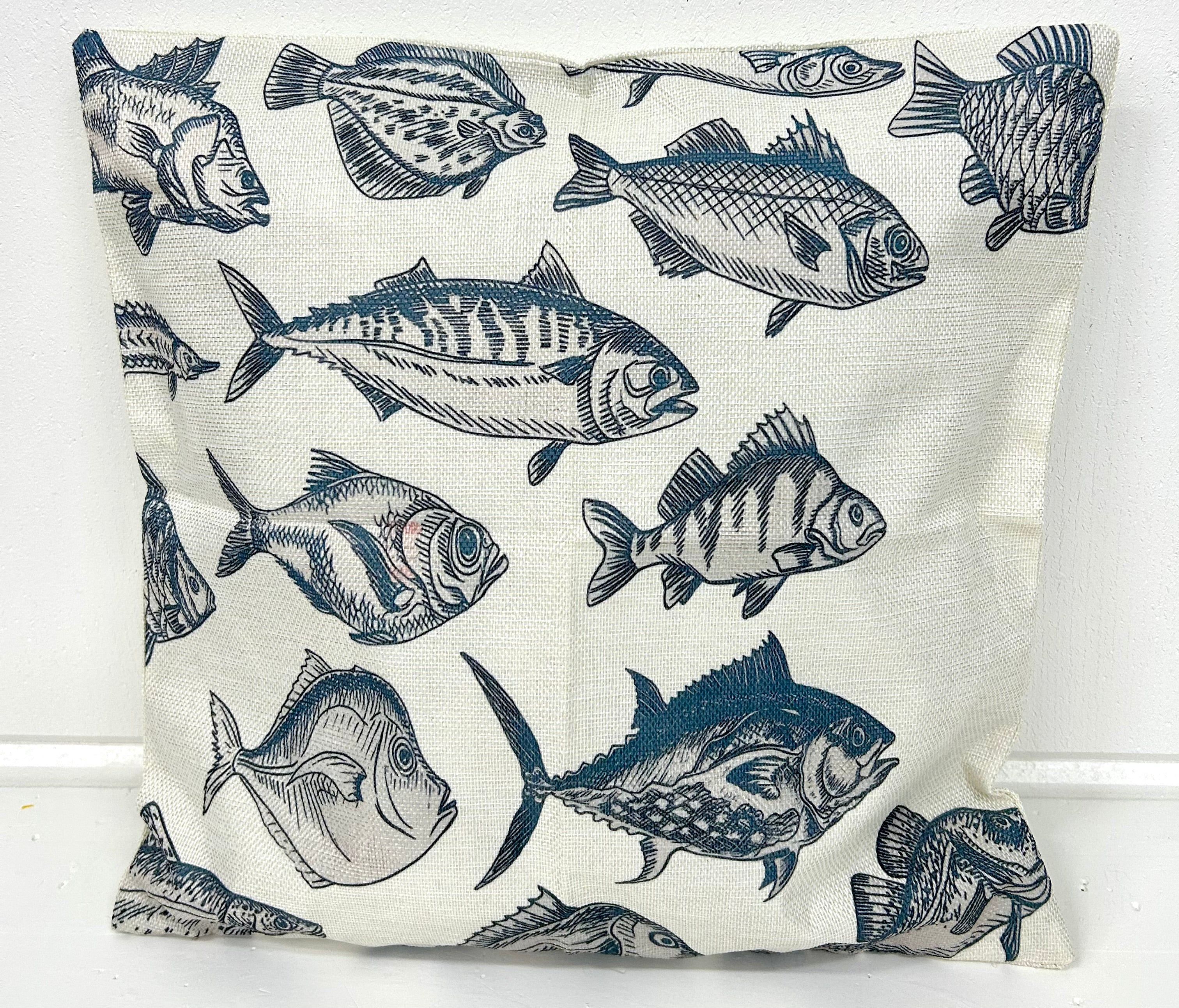 Interieur set blauw/wit beach vibes