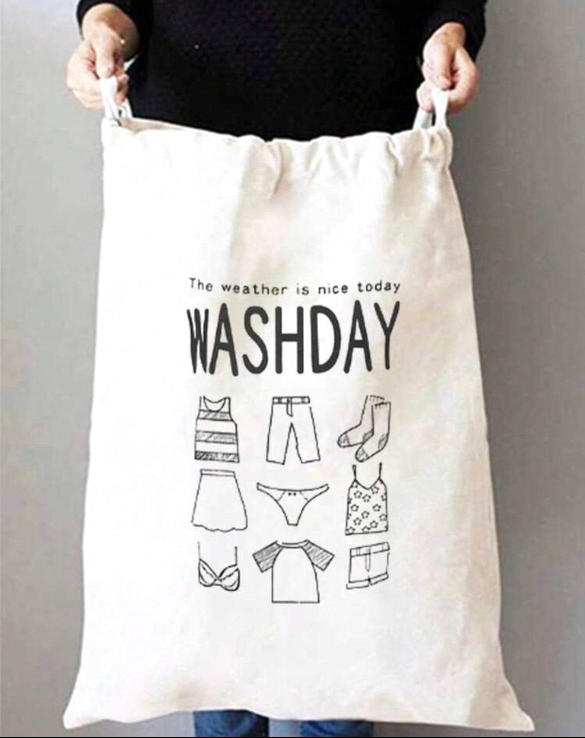 Waszak met trekkoord