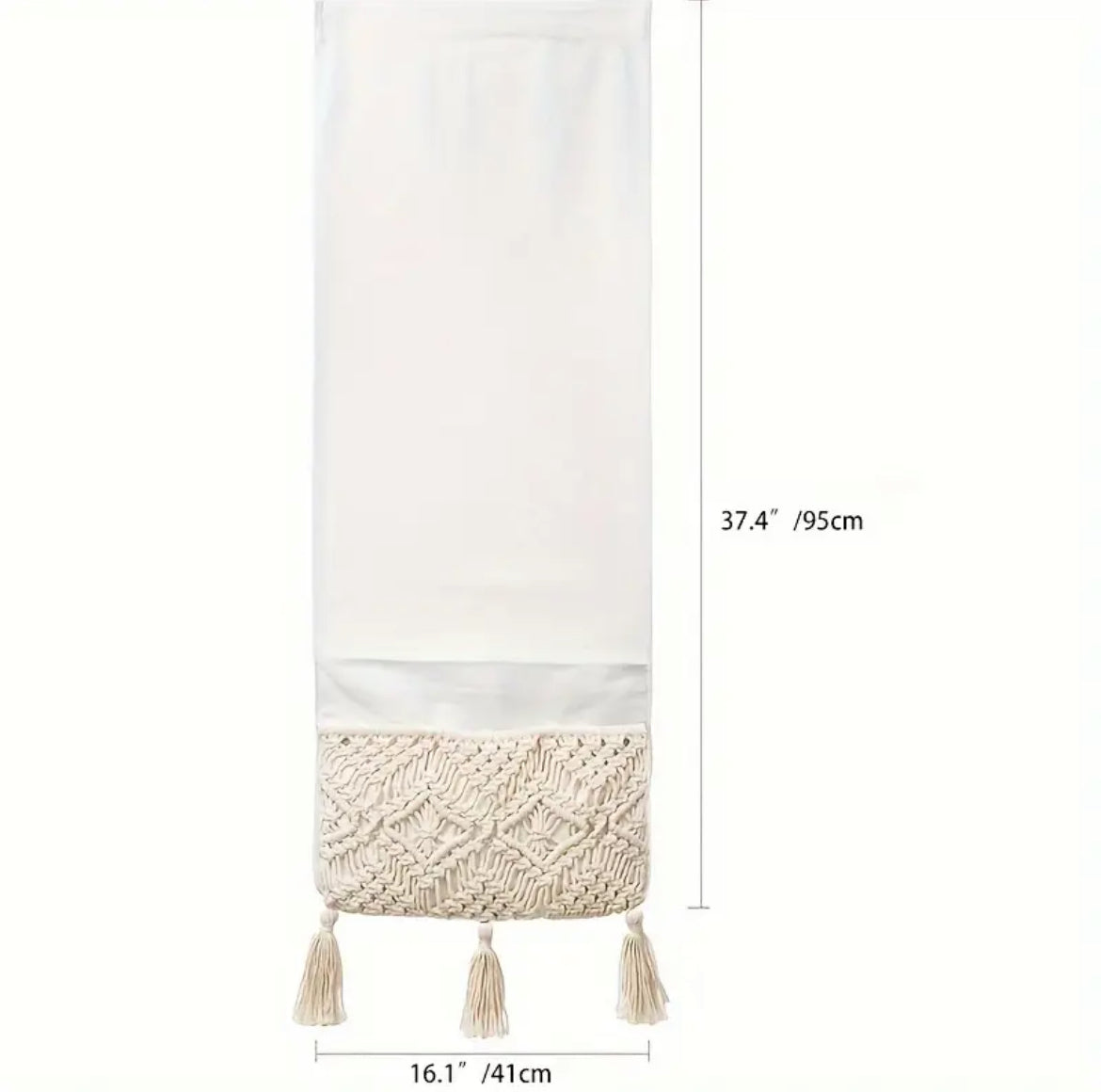 Boho Macramé Organizer