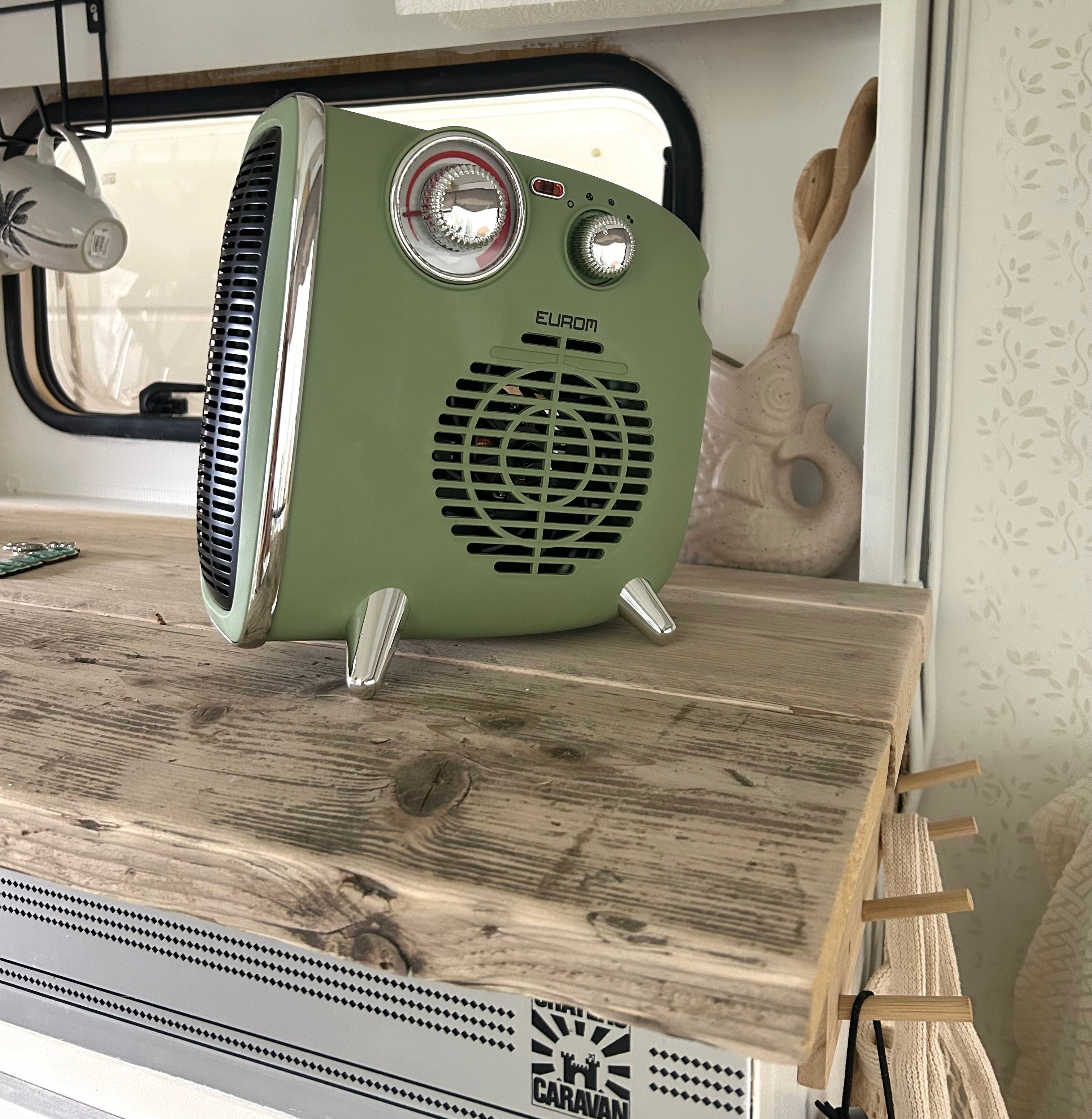 Retro ventilatorkachel