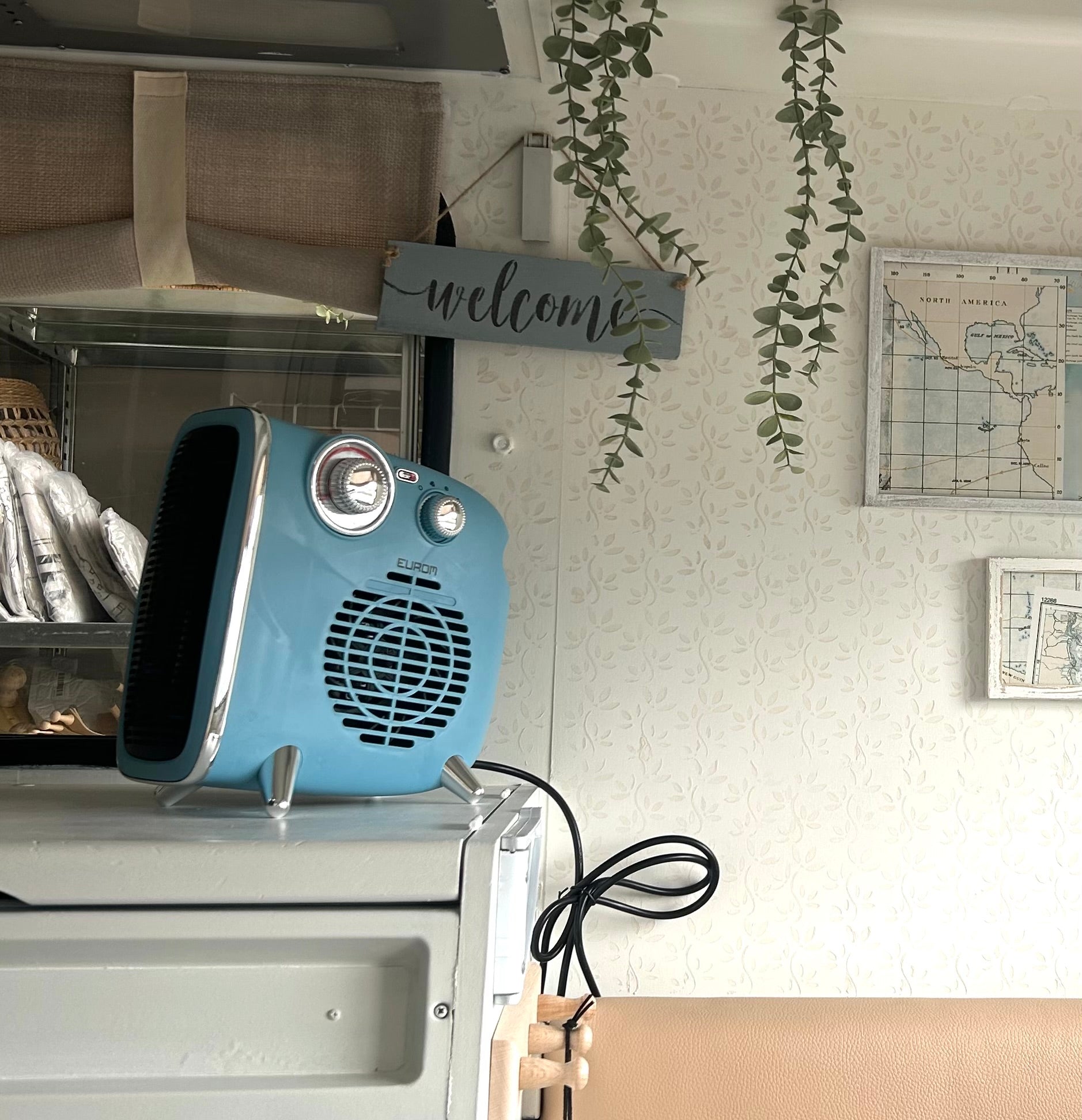 Retro ventilatorkachel