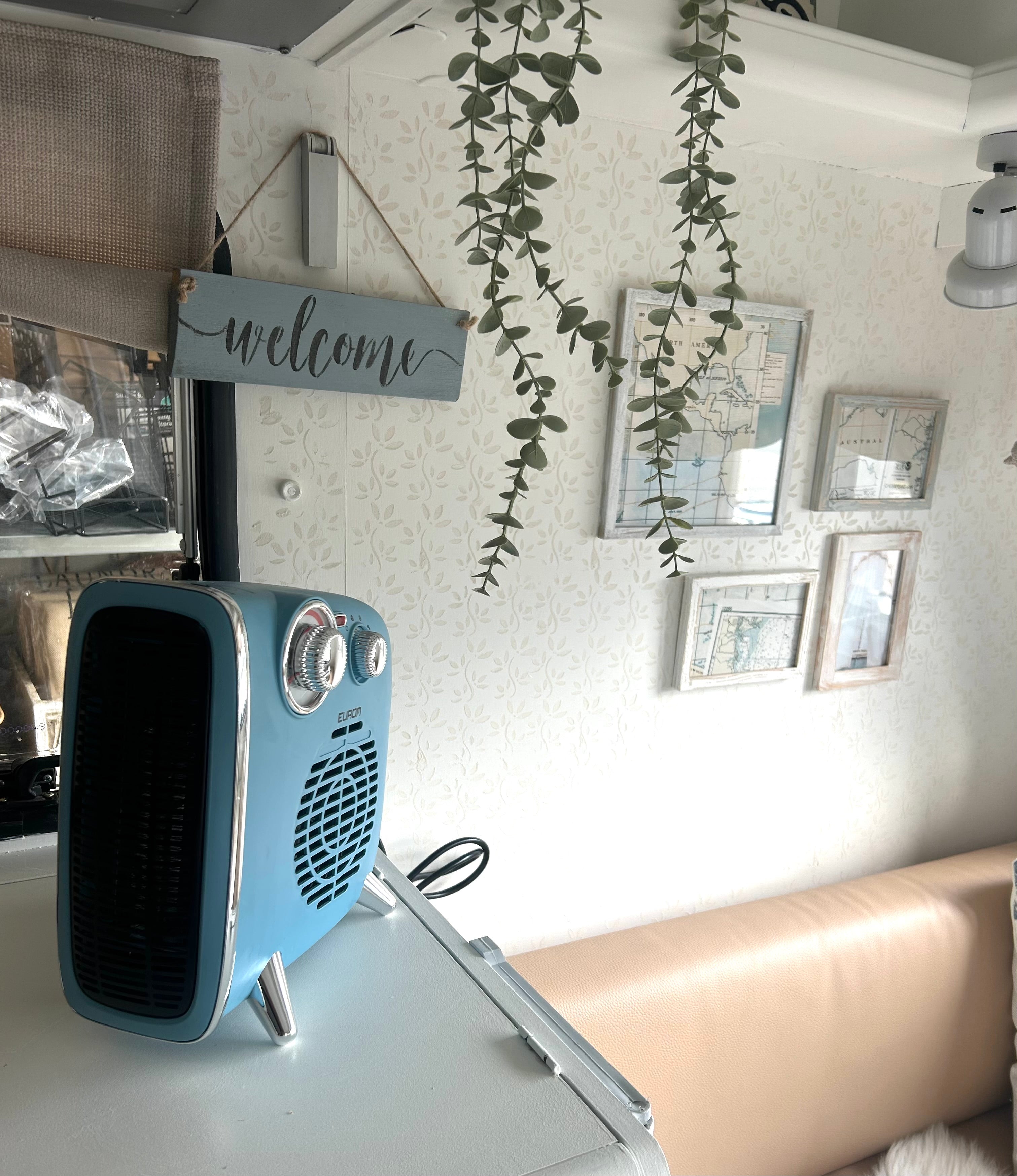 Retro ventilatorkachel