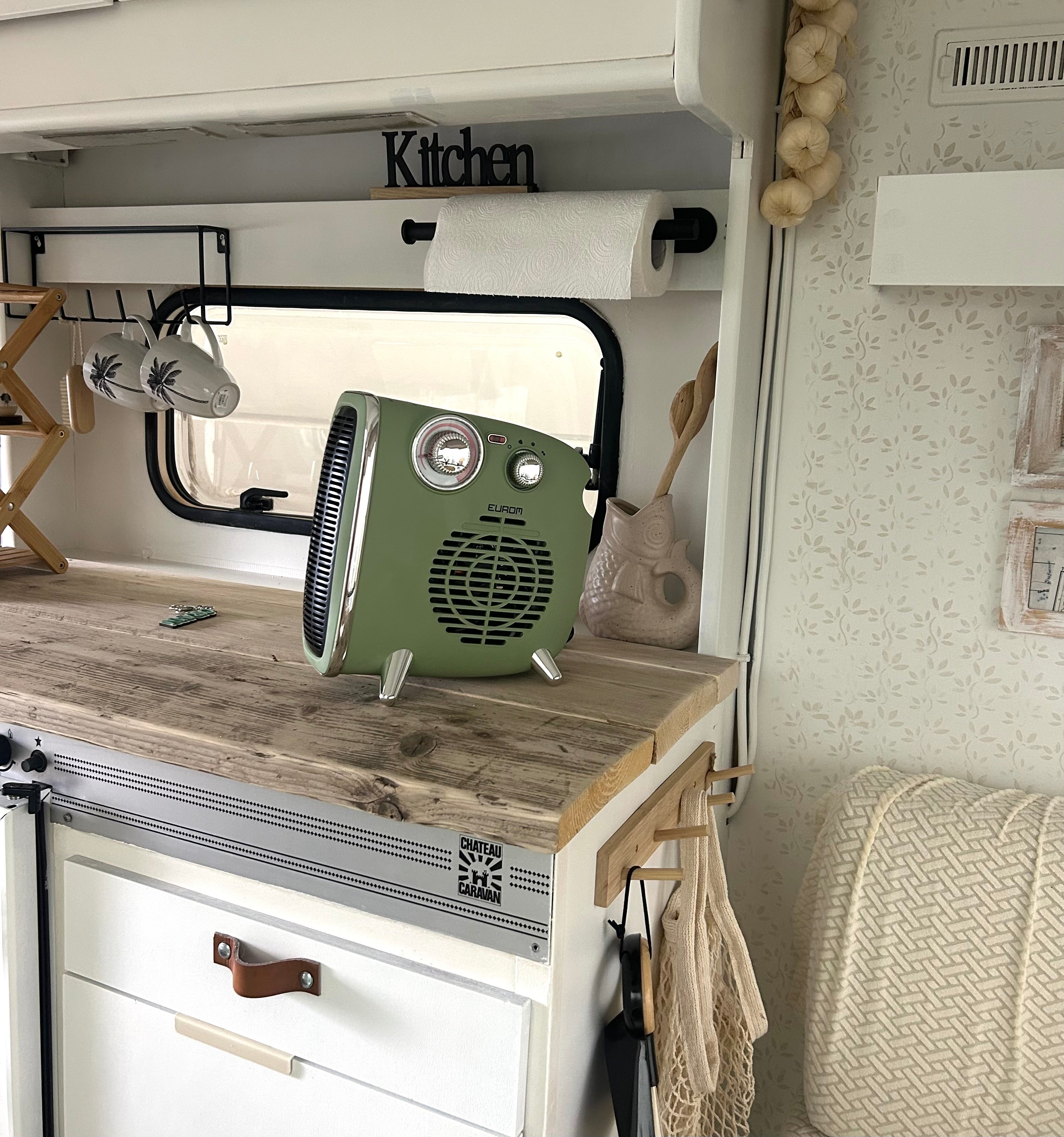 Retro ventilatorkachel