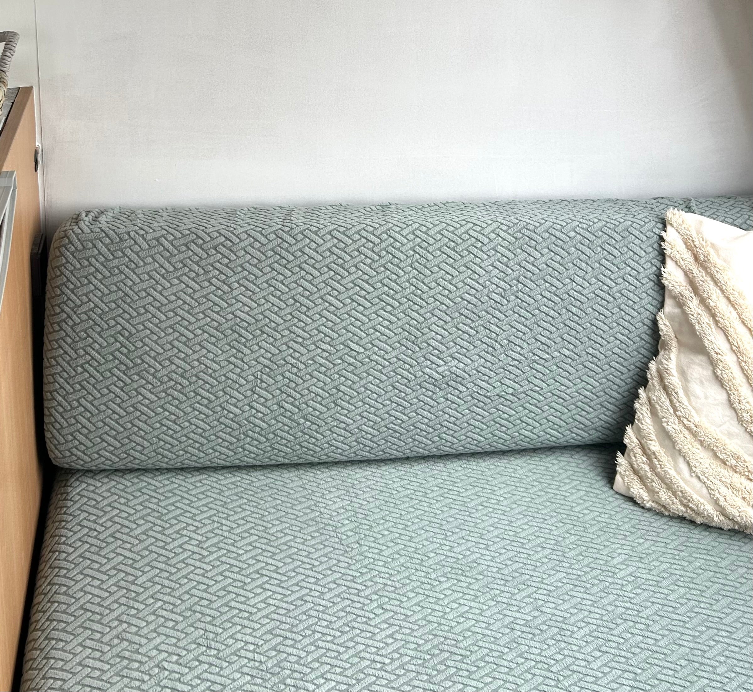 Bankhoezen voor treinzit