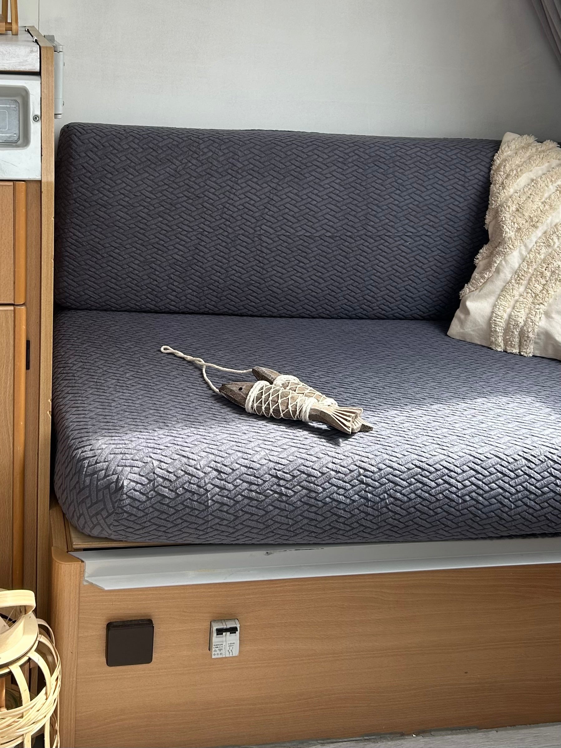 Bankhoezen voor treinzit