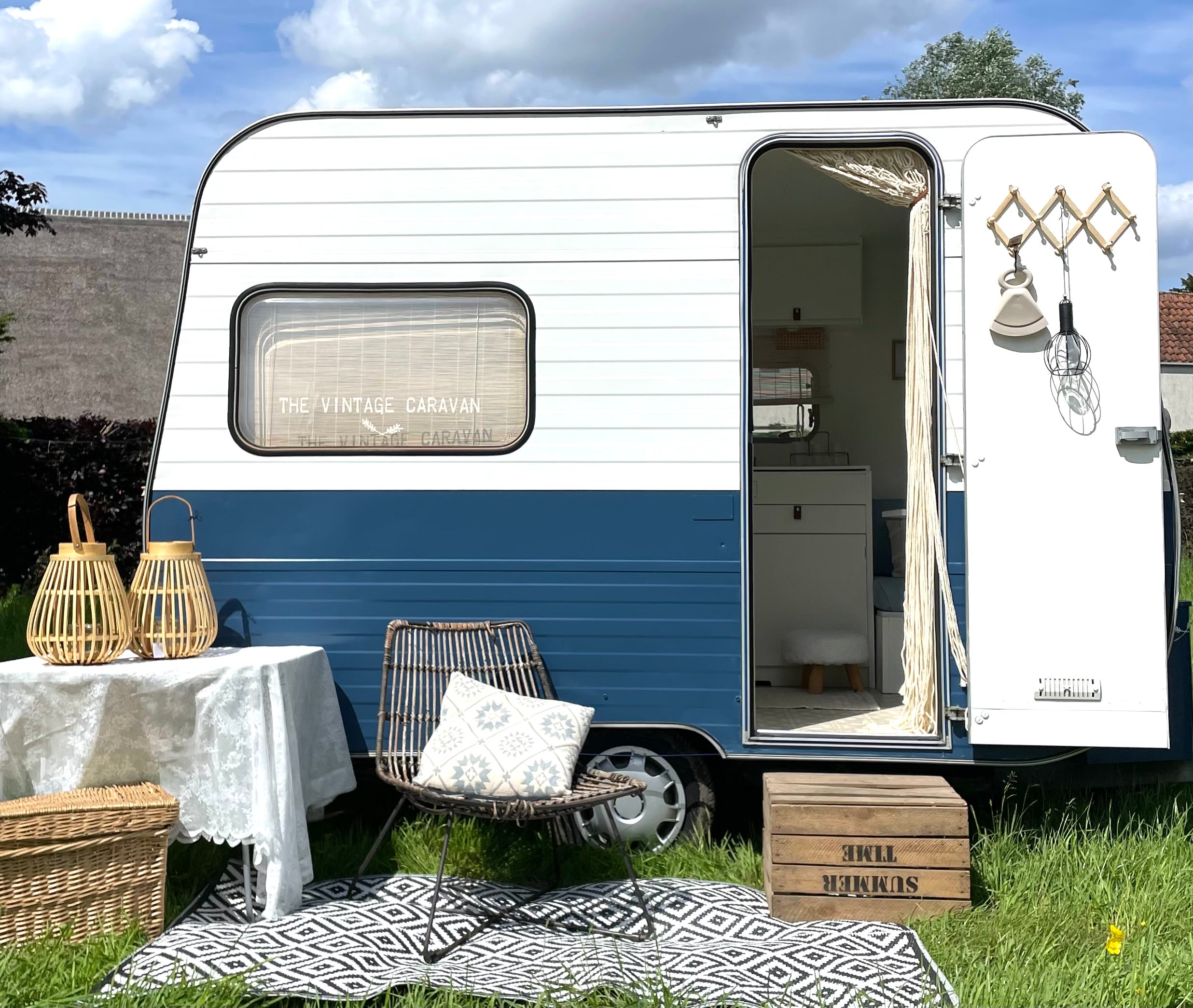 Stoere zwarte lantaarn