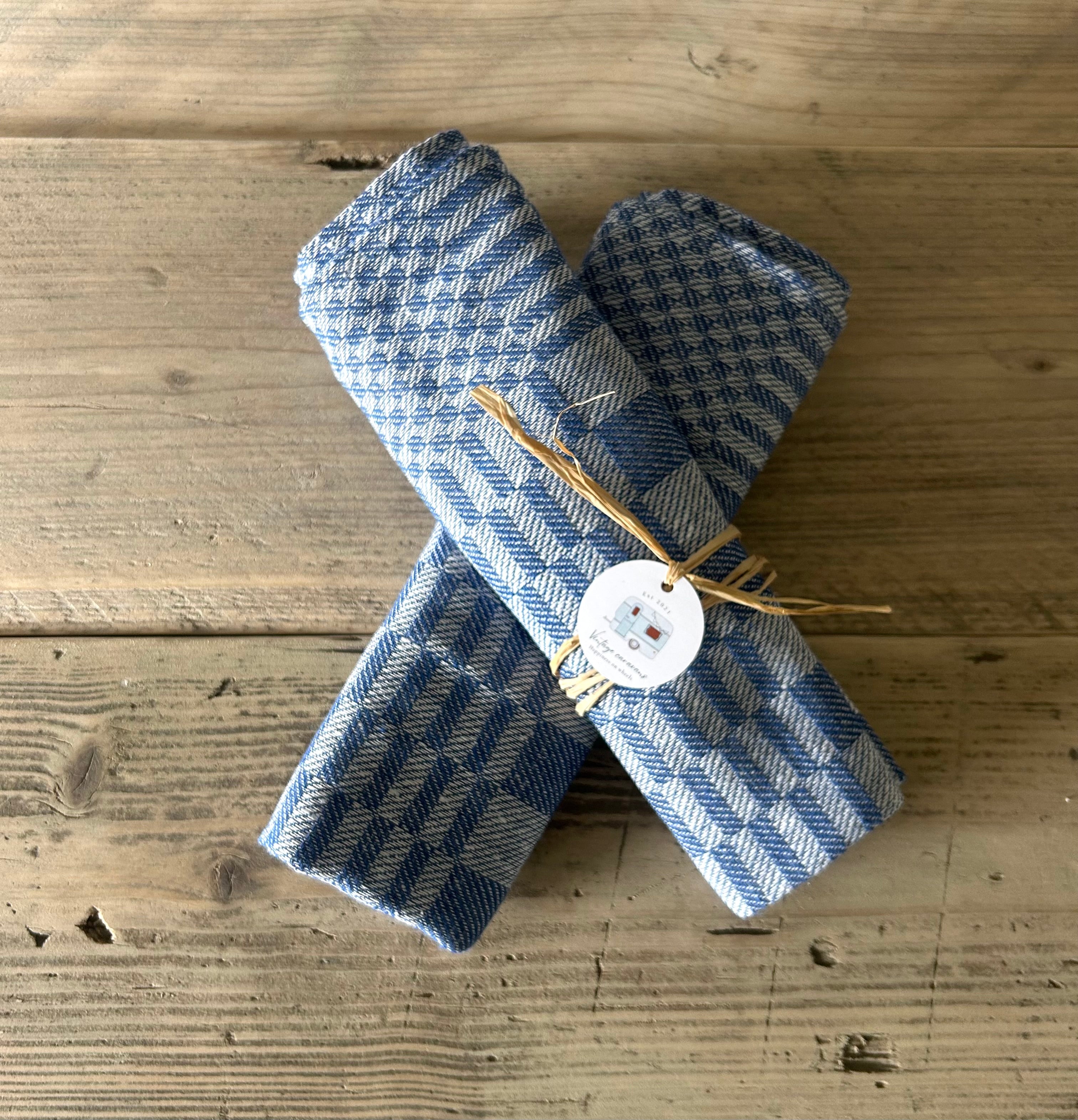 Interieur set blauw/wit beach vibes