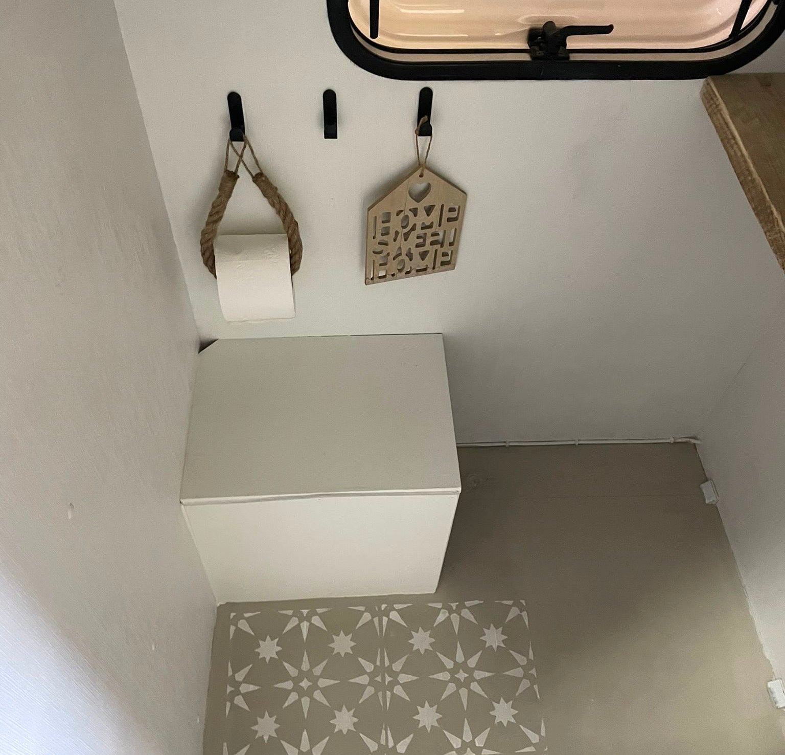 Toiletpapierhouder van touw, set van 2