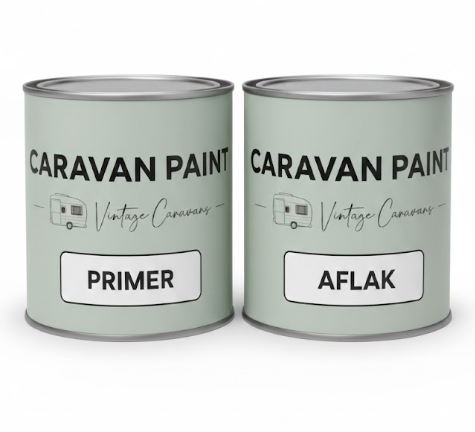 Caravanverf Caribbean Blue