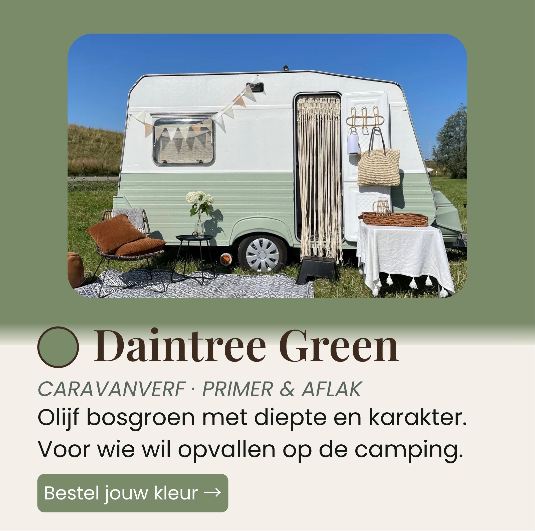 Caravan paint Daintree Green