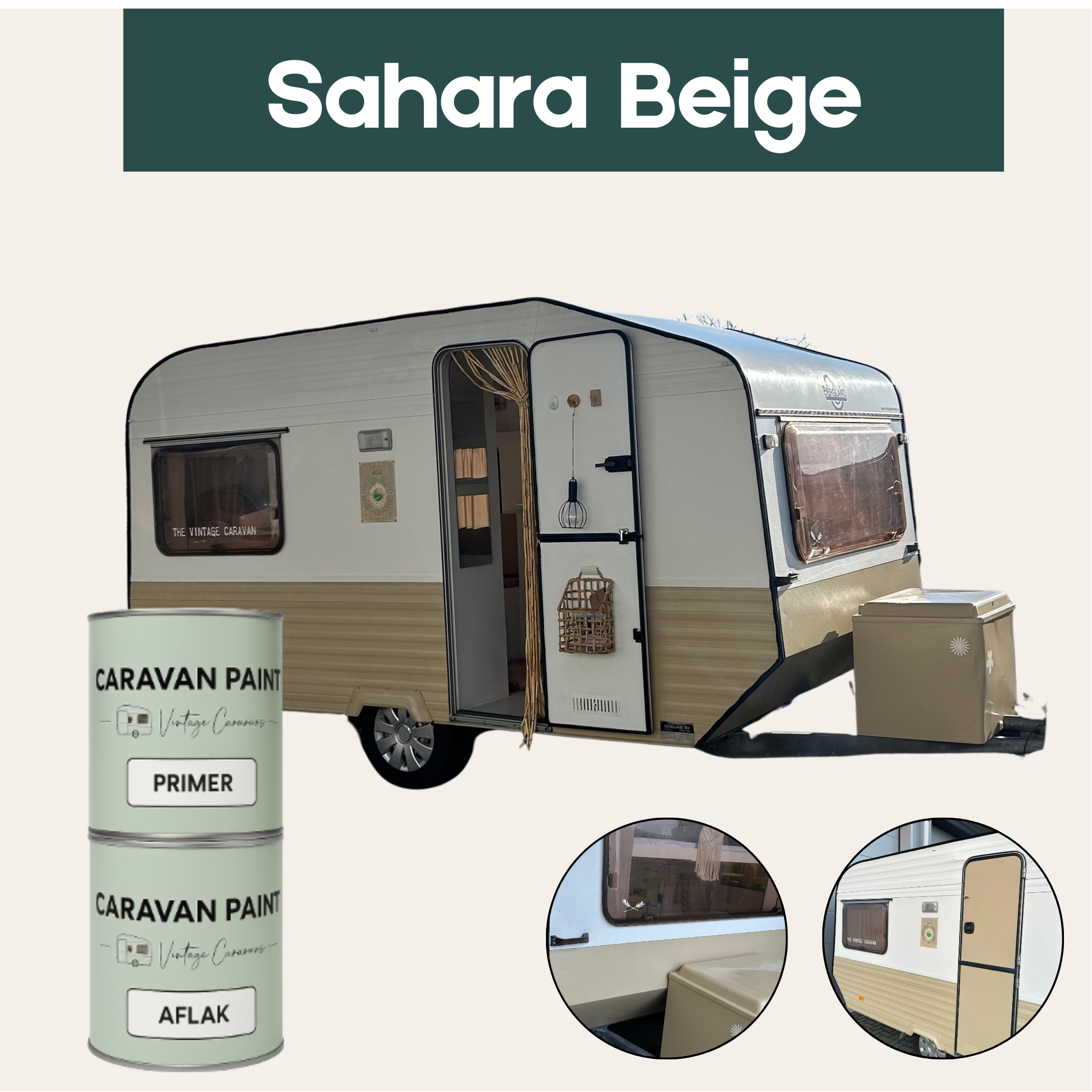 Wohnwagenlack Saharabeige 